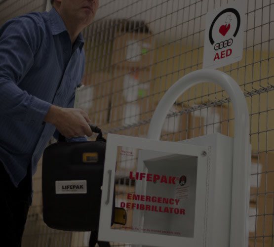 Lifepak AED storage