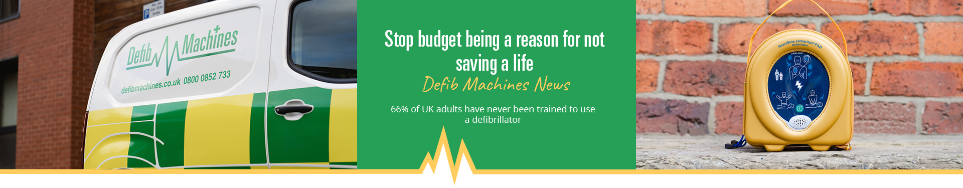 See our full range of defibs starting from £1