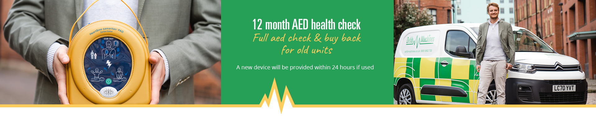 See our full range of defibs starting from £1
